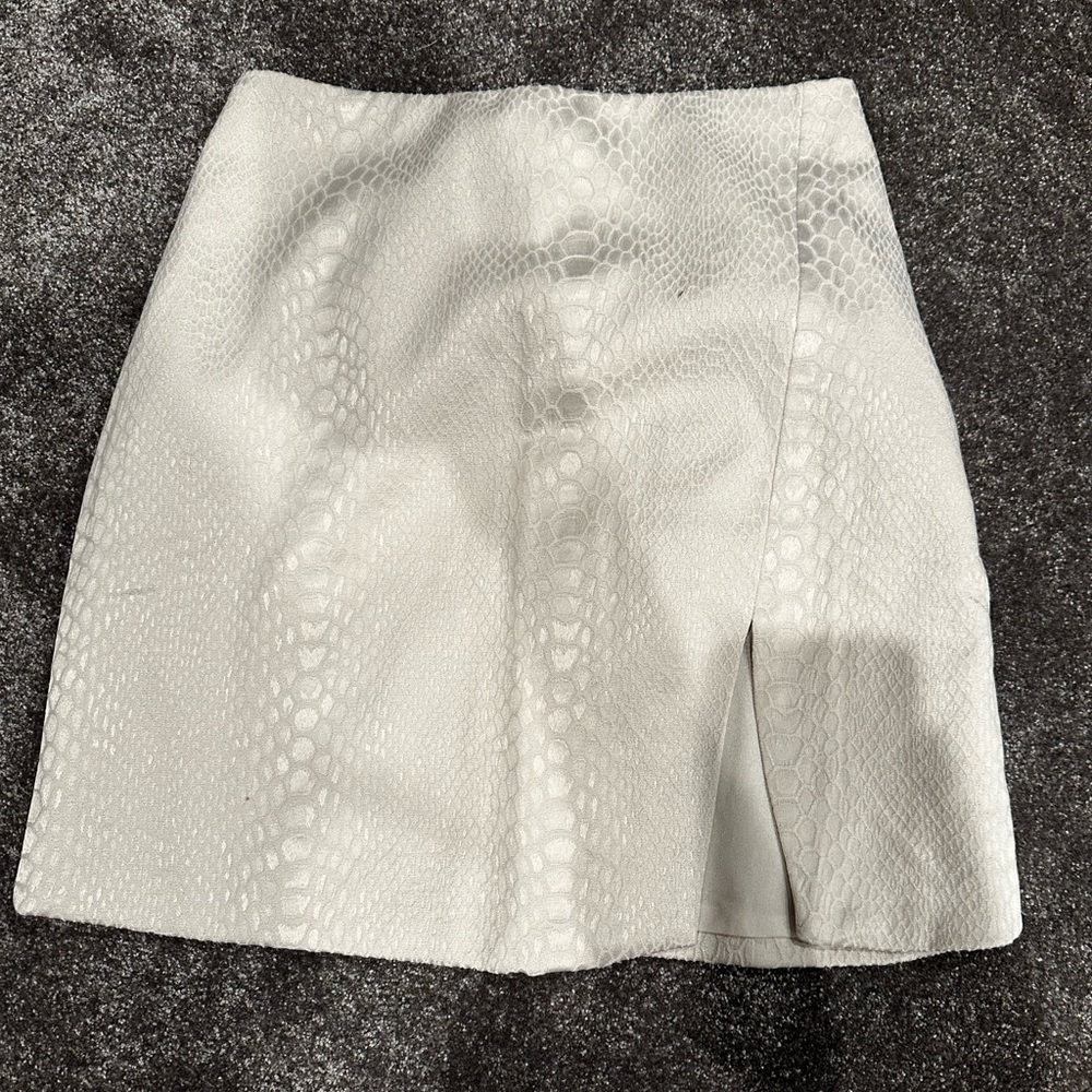 DO & BE snakeprint mini skirt